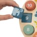 Koka pulksteņi Dzīvnieki 22 cm ar puzzle 2g+ CB47571