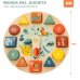 Koka pulksteņi Dzīvnieki 22 cm ar puzzle 2g+ CB47571