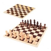 Galdā spēle Šahs un dambrete (koka) CB49349
