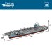 Пазл 3D авианосец класса USS Nimitz (CVN-68) ВМС США 67 шт. 3+ CB49663 Пазл 3D авианосец класса USS Nimitz (CVN-68) ВМС США 67 шт. 3+ CB49663