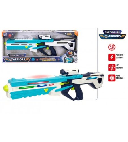Автомат космический Space Warriors со светом и звуком 54 cm CB49842