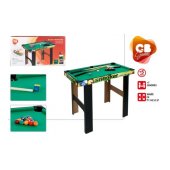 Biljarda galds no koka ar spēles aksesuāriem (44x80x68 cm) 5+ CB85326