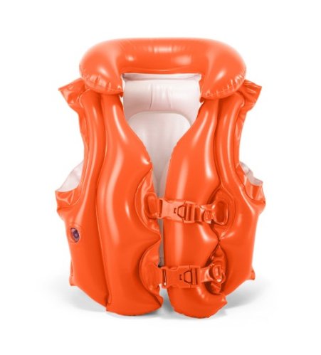 Peldveste piepū&scaron;ama Oranža 50x47 cm 3-6 gadiem 58671