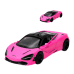 Металлическая авто моделька MCLAREN 720S 1:36 KT5403PK