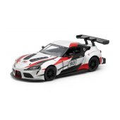 Metāla auto modelis Toyota GR Supra Racing Concept with printing (kastītē )1:36 KT5421WF