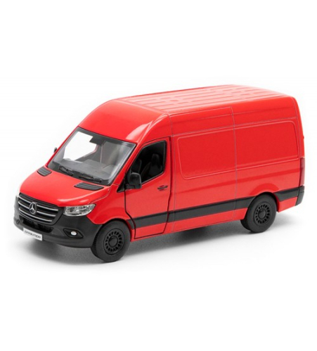 Metāla auto modelis Mercedes-Benz Sprinter 1:48 KT5426 Metāla auto modelis Mercedes-Benz Sprinter 1:48 KT5426