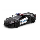 Металлическая авто моделька 2021 Corvette (Police) 1:36 KT5432P