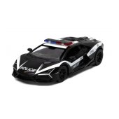 Металлическая авто моделька Lamborghini Revuelto (Police Edition) 1:38 KT5459P