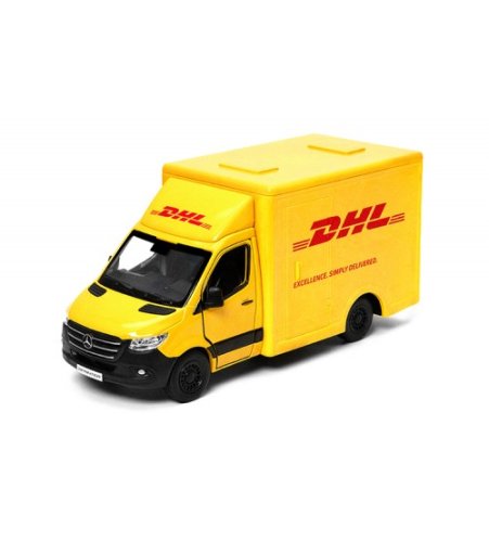 Металлическая авто моделька Mercedes-Benz Sprinter (DHL Edition) 1:48 KT5475