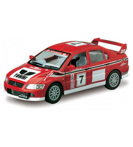 Металлическая моделька машинка Lancer Evolution WRC 1:36 Kinsmart Металлическая моделька машинка Lancer Evolution WRC 1:36 Kinsmart
