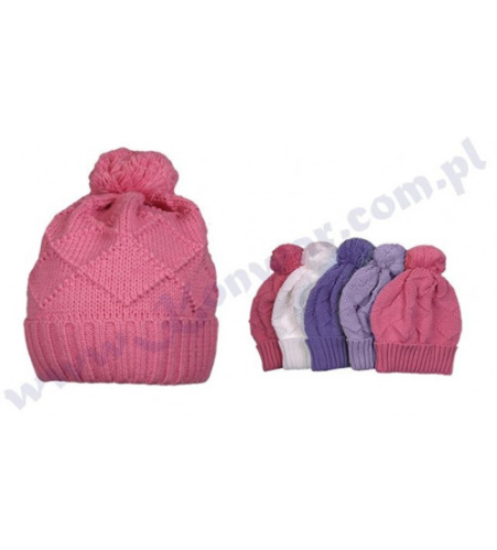 50-54 cm детская шапочка девочкам P-CZ-269S разные цвета