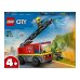 Lego City Пожарная машина с лестницей 82 шт. 4+ 60463
