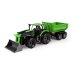 Traktors Worxx Deutz Fahr ar piekabi 76 cm (kastē) Lena Čehija L04617 Traktors Worxx Deutz Fahr ar piekabi 76 cm (kastē) Lena Čehija L04617