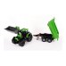 Traktors Worxx Deutz Fahr ar piekabi 76 cm (kastē) Lena Čehija L04617 Traktors Worxx Deutz Fahr ar piekabi 76 cm (kastē) Lena Čehija L04617