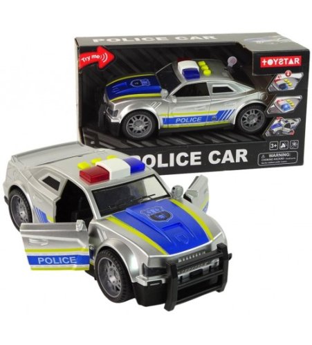 Полиция машина со звуком и светом 19 cm HW23007148