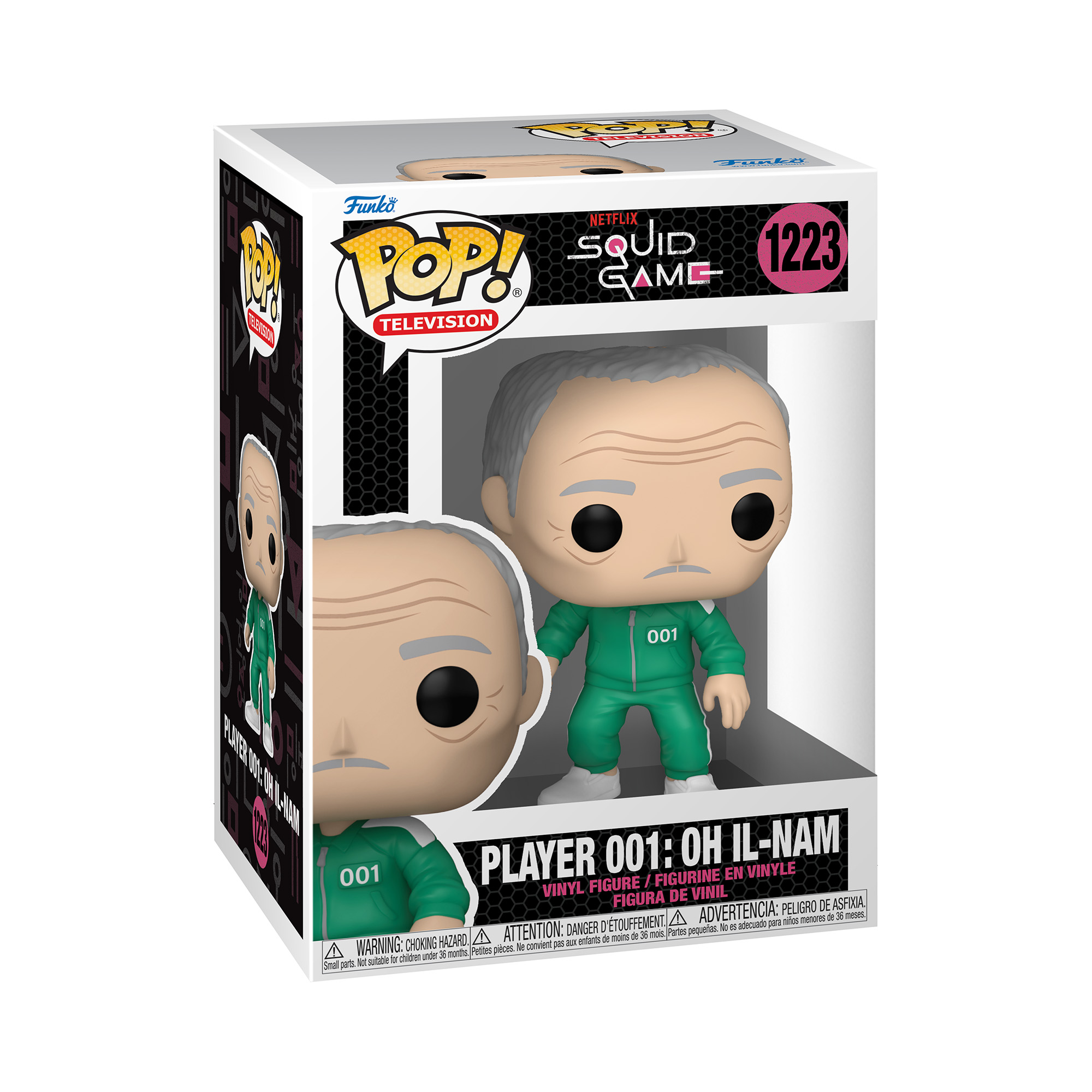 FUNKO POP! Vinyl, Фигурка Squid Game: Player 001:Oh Il-nam