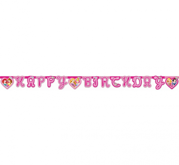 Banner "Princess Dreaming - Happy Birthday"