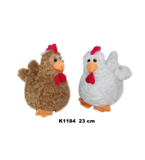 Плюшевая курица разные 23 cm (K1184) 158130